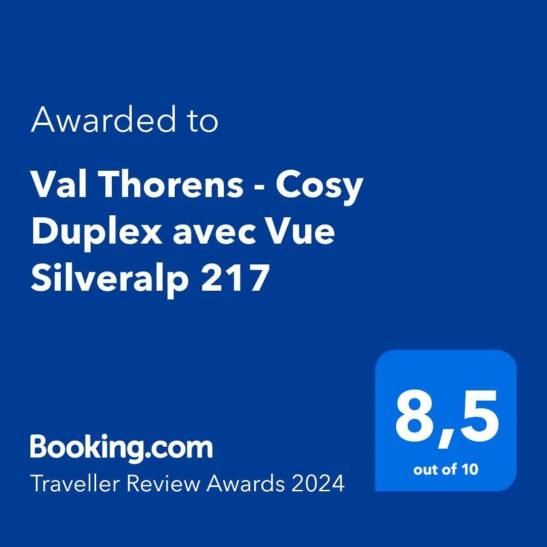 Val Thorens - Cosy Duplex Avec Vue Silveralp 217 Appartamento Val Thorens